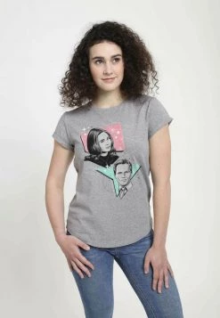 Henry Tiger Damen MARVEL - T-Shirt Print - Melange Grey 7 Henry Tiger Damen MARVEL - T-Shirt Print - Melange Grey -Günstiges Henry Tiger Geschäft e1b293eb00cd4fecad23b6e77b183a4c