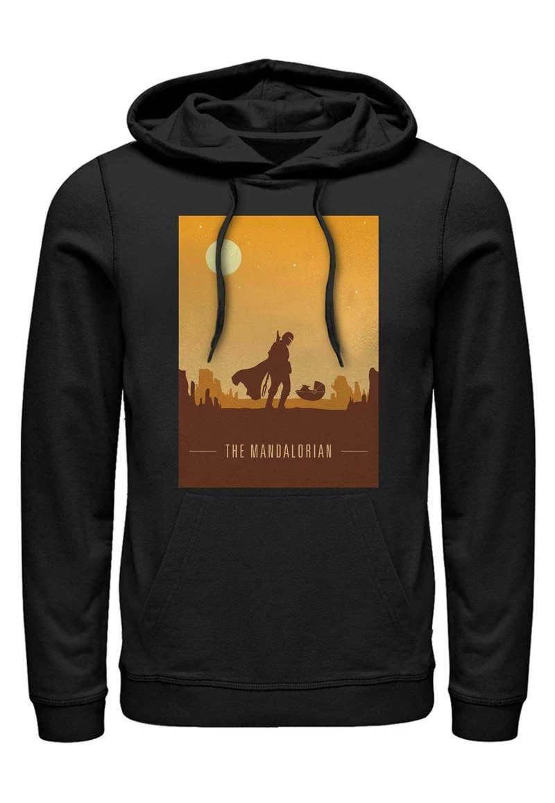 Henry Tiger Unisex STAR WARS MANDO AND CHILD - Kapuzenpullover - Black 1 Henry Tiger Unisex STAR WARS MANDO AND CHILD - Kapuzenpullover - Black