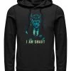 Henry Tiger Unisex MARVEL I AM SMART - Kapuzenpullover - Black