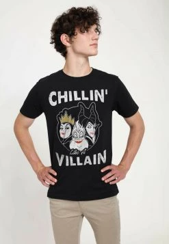 Henry Tiger Unisex DISNEY VILLAINS - CHILLIN - T-Shirt Print - Black -Günstiges Henry Tiger Geschäft e2d8b1096aae44848650ce401543c649