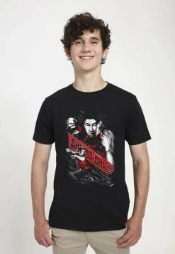 Henry Tiger Unisex MARVEL FISTS OF MARVEL - T-Shirt Print - Black