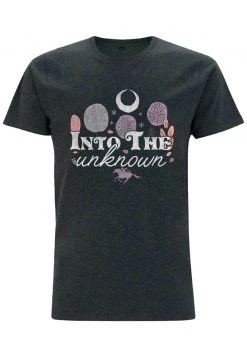 Henry Tiger DISNEY UNISEX INTO THE UNKNOWN - T-Shirt Print - Melange Black -Günstiges Henry Tiger Geschäft e34bc42ee9d6436aad66a102e97bef39