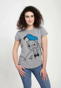 Henry Tiger Damen DISNEY CLASSICS MICKEY CLASSIC - TONAL LINE DONALD - T-Shirt Print - Melange Grey 7 Henry Tiger Damen DISNEY CLASSICS MICKEY CLASSIC - TONAL LINE DONALD - T-Shirt Print - Melange Grey -Günstiges Henry Tiger Geschäft e37a80ebce19439d8b863df32c1b532e