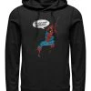 Henry Tiger MARVEL VINTAGE SPIDER - Kapuzenpullover - Black | Unisex
