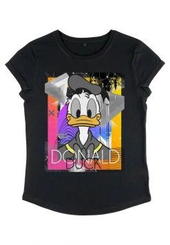 Henry Tiger Damen DISNEY CLASSICS MICKEY CLASSIC - EIGHTIES DUCK - T-Shirt Print - Black -Günstiges Henry Tiger Geschäft e41e96ec11474ed68e2285aa75126392