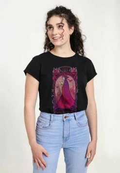 Henry Tiger Damen DISNEY THE SORCERESS MALEFICENT - T-Shirt Print - Black -Günstiges Henry Tiger Geschäft e4c7f51eafd745eb8794d8ae943fc06b