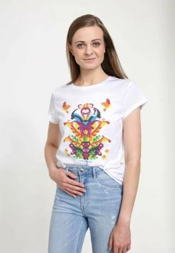 Henry Tiger Damen DISNEY THE LION KING - ANIMAL TOWER - T-Shirt Print - White -Günstiges Henry Tiger Geschäft e4dabad0061348358a3047382b10b6ae