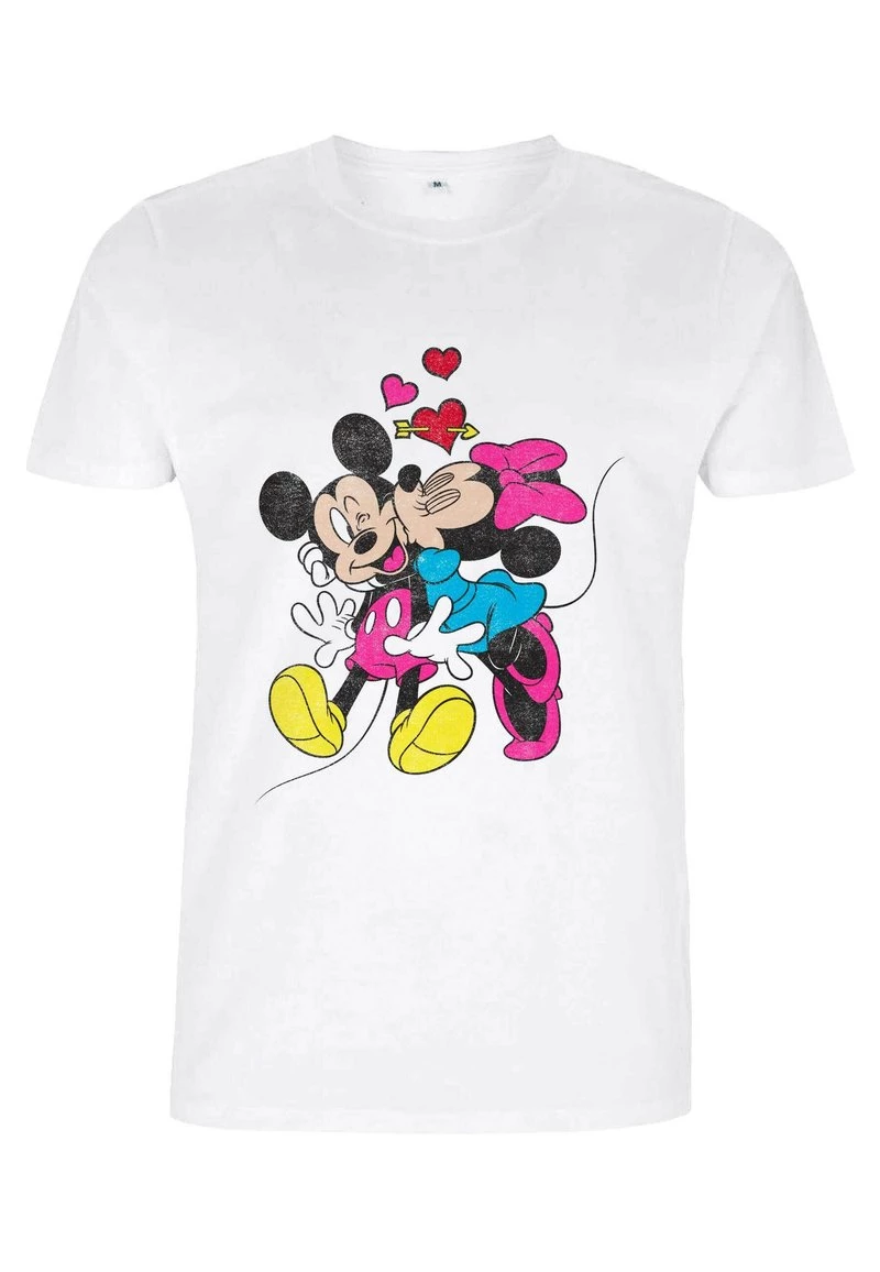 Henry Tiger Unisex DISNEY CLASSICS MICKEY CLASSIC - MICKEY MINNIE LOVE - T-Shirt Print - White 5 Henry Tiger Unisex DISNEY CLASSICS MICKEY CLASSIC - MICKEY MINNIE LOVE - T-Shirt Print - White – Bild 5