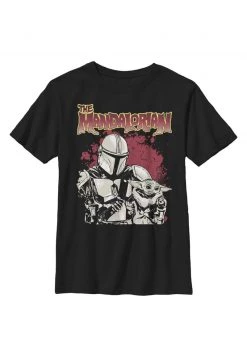 Henry Tiger Unisex STAR WARS - T-Shirt Print - Black