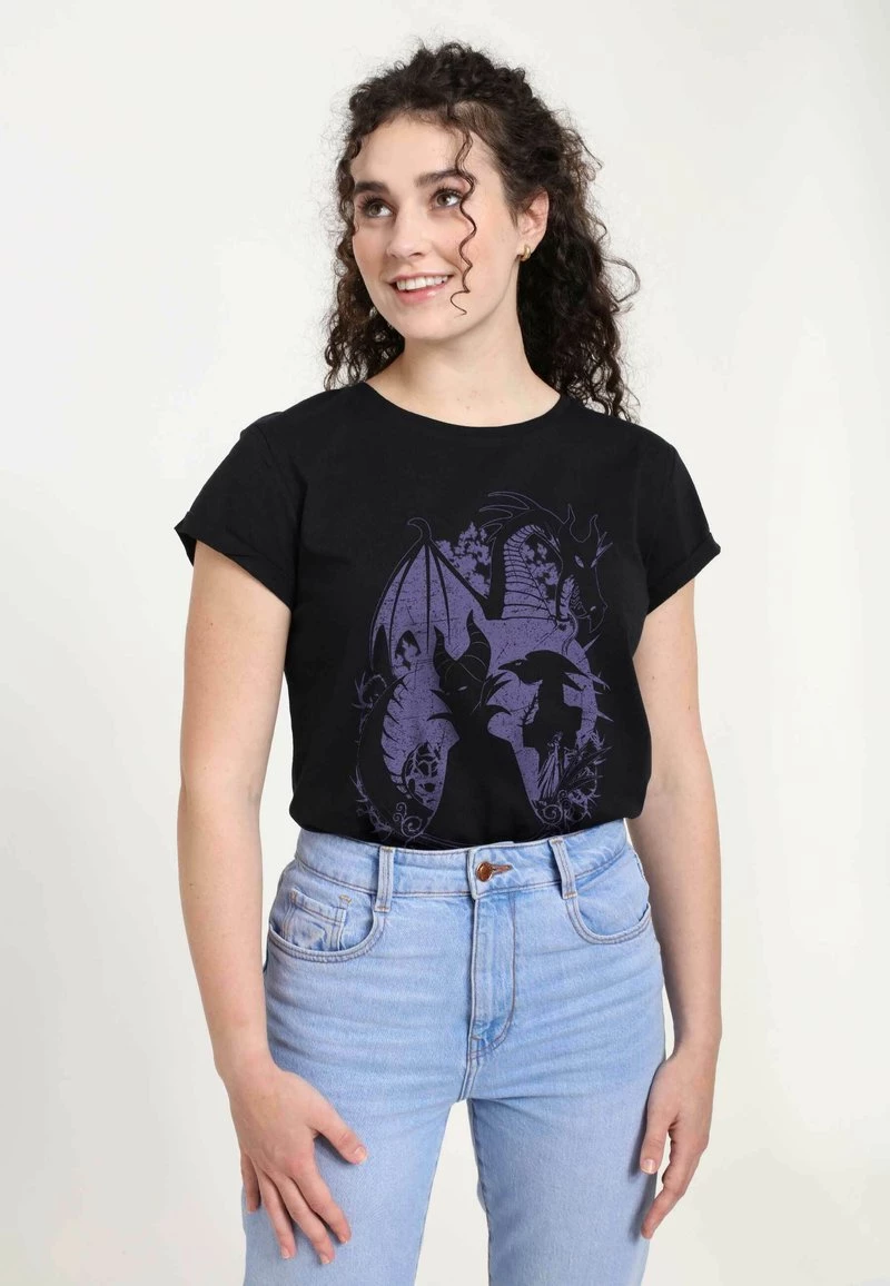 Henry Tiger Damen DISNEY SLEEPING BEAUTY - BONE HEART - T-Shirt Print - Black 4 Henry Tiger Damen DISNEY SLEEPING BEAUTY - BONE HEART - T-Shirt Print - Black – Bild 4
