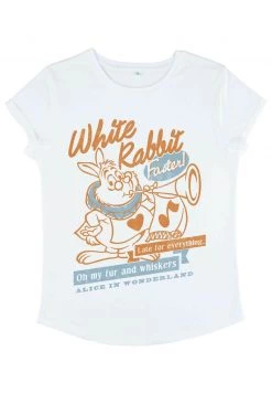 Henry Tiger DISNEY CLASSICS ALICE IN WONDERLAND - WHITE RABBIT - T-Shirt Print - White | Damen -Günstiges Henry Tiger Geschäft e750ab1b5c7c4b5a80d38f6a6683a1dd