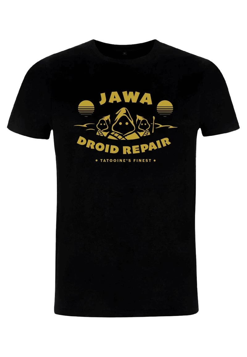 Henry Tiger Unisex STAR WARS: CLASSIC - JAWA REPAIR - T-Shirt Print - Black 4 Henry Tiger Unisex STAR WARS: CLASSIC - JAWA REPAIR - T-Shirt Print - Black – Bild 4