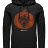 Henry Tiger Unisex MARVEL GROOT PUMPKIN - Kapuzenpullover - Black