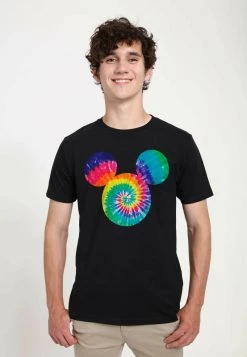 Henry Tiger Unisex DISNEY CLASSICS MICKEY - T-Shirt Print - Black