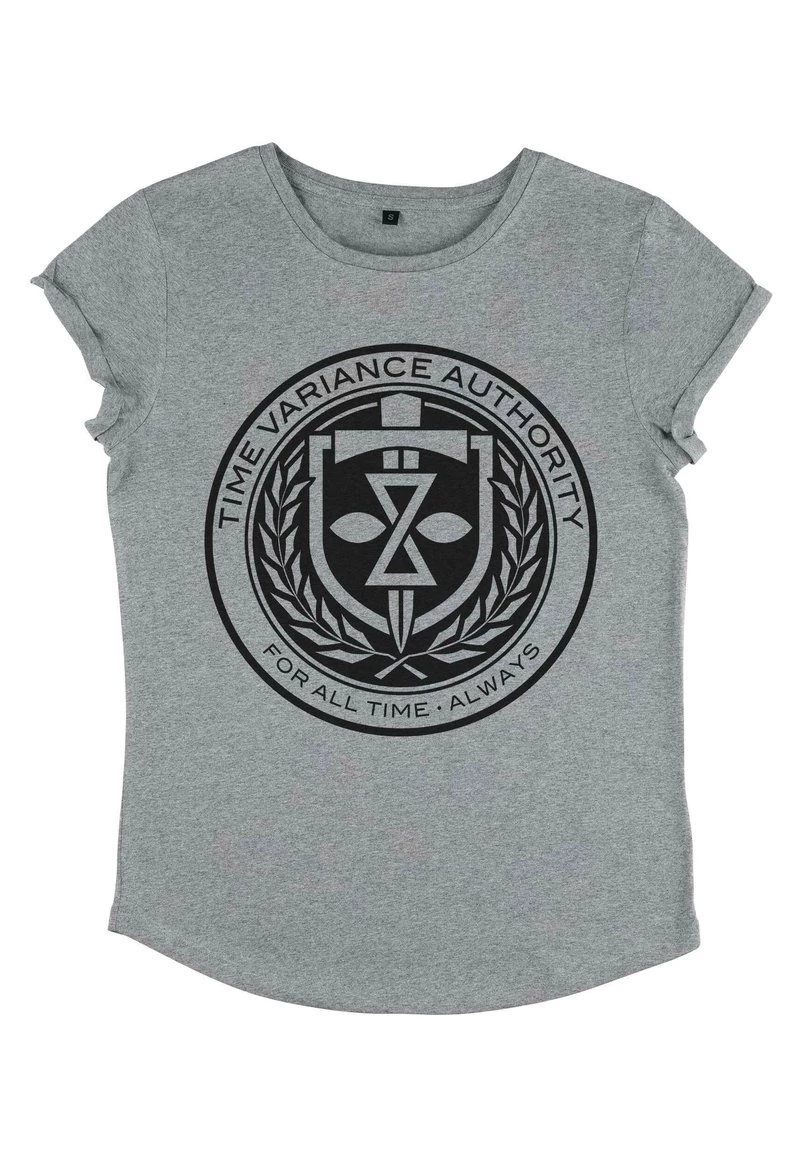 Henry Tiger Damen MARVEL WOMEN'S TVA FRONT CHEST - T-Shirt Print - Melange Grey 4 Henry Tiger Damen MARVEL WOMEN'S TVA FRONT CHEST - T-Shirt Print - Melange Grey – Bild 4