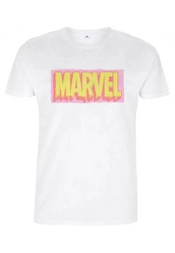 Henry Tiger Herren MARVEL OTHER - LOGO DRIP - T-Shirt Print - White -Günstiges Henry Tiger Geschäft e8799b56946444b0b7791421e1d0bd2e
