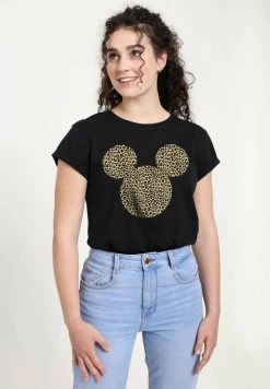 Henry Tiger Damen DISNEY CLASSICS MICKEY CLASSIC - ANIMAL EARS - T-Shirt Print - Black -Günstiges Henry Tiger Geschäft e87f1684b3a549b99786d728b9073aa5