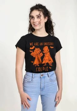 Henry Tiger Damen MARVEL WOMEN'S COUPLE COLORING - T-Shirt Print - Black -Günstiges Henry Tiger Geschäft e97dfc16b2e0472d946a4cf770b9e7c8