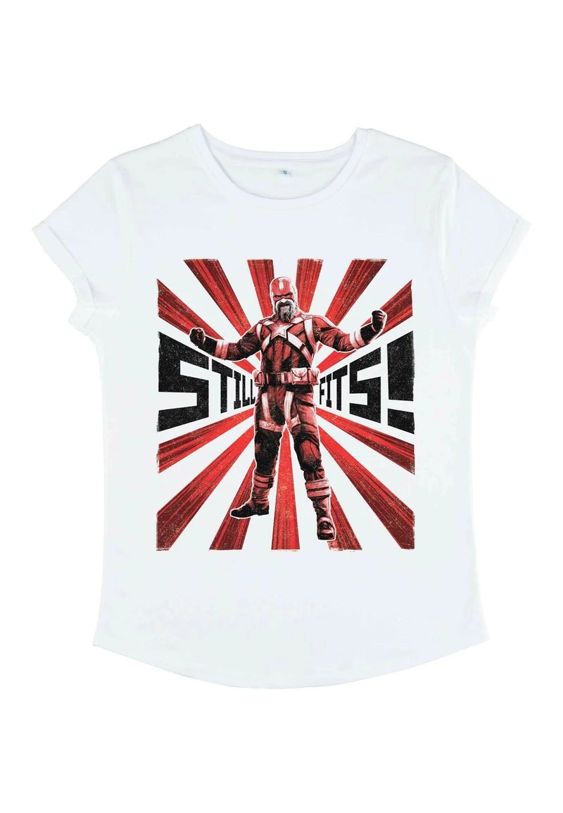 Henry Tiger Damen MARVEL BLACK WIDOW MOVIE - STILL FITS - T-Shirt Print - White 5 Henry Tiger Damen MARVEL BLACK WIDOW MOVIE - STILL FITS - T-Shirt Print - White – Bild 5