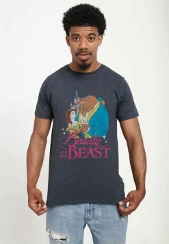 Henry Tiger Unisex DISNEY BEAUTY & THE BEAST - BB CLASSIC - T-Shirt Print - Melange Black -Günstiges Henry Tiger Geschäft e9b6e7166a734234bf121da629cf568e