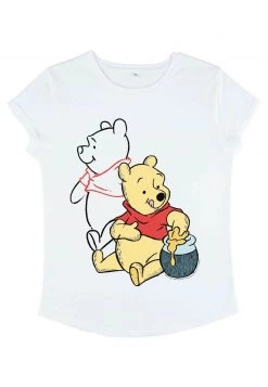 Henry Tiger Damen DISNEY CLASSICS WINNIE THE POOH - POOH LINE ART - T-Shirt Print - White -Günstiges Henry Tiger Geschäft e9c0a88397aa43988a4afa6df1111131
