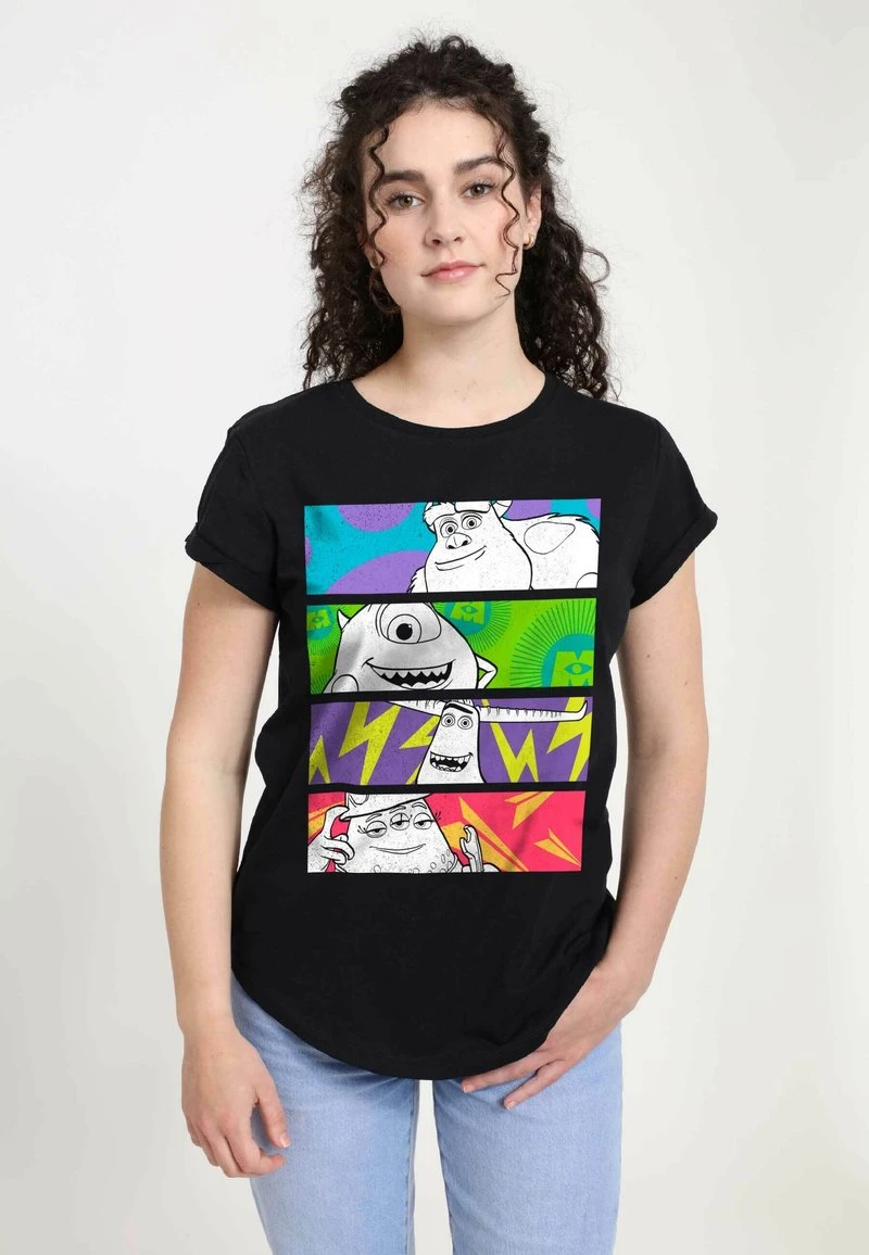 Henry Tiger Damen PIXAR COLOR PANELS - T-Shirt Print - Black 1 Henry Tiger Damen PIXAR COLOR PANELS - T-Shirt Print - Black