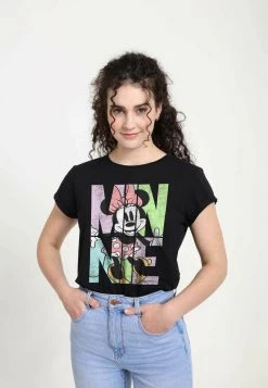 Henry Tiger Damen DISNEY CLASSICS MINNIE NAME FILL - T-Shirt Print - Black -Günstiges Henry Tiger Geschäft ea5d5b35af314551badbe096a31043d4