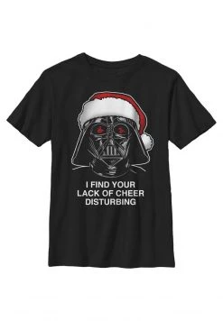 Henry Tiger Unisex STAR WARS - T-Shirt Print - Black