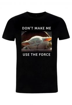 Henry Tiger Unisex STAR WARS: THE MANDALORIAN - SMALL MEME - T-Shirt Print - Black -Günstiges Henry Tiger Geschäft ea7aa2fdd0b84d51b68bfec67cb791e9