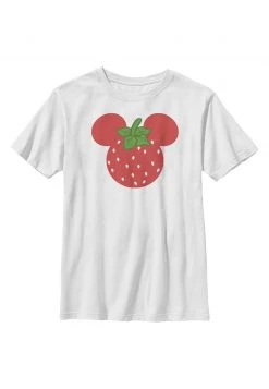 Henry Tiger Unisex DISNEY CLASSICS STRAWBERRY EARS - T-Shirt Print - White