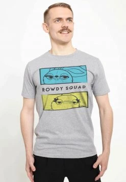 Henry Tiger PIXAR TOY STORY 4 - ROWDY BOXES - T-Shirt Print - Melange Grey | Unisex