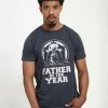Henry Tiger Damen STAR WARS: CLASSIC - LORD FATHER - T-Shirt Print - Melange Black