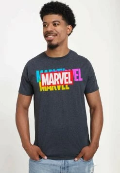 Henry Tiger Unisex MARVEL OTHER - CMY MARVEL - T-Shirt Print - Melange Black 9 Henry Tiger Unisex MARVEL OTHER - CMY MARVEL - T-Shirt Print - Melange Black -Günstiges Henry Tiger Geschäft eb7b463230b34faf8ace04751fa88bd2