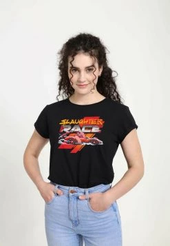 Henry Tiger Damen DISNEY WRECK-IT RALPH 2 - SLAUGHTER RACE - T-Shirt Print - Black -Günstiges Henry Tiger Geschäft ebcbbd5a83f64a9180d1aec04f6a229f