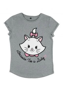 Henry Tiger DISNEY CLASSICS THE ARISTOCATS - LADY POCKET - T-Shirt Print - Melange Grey | Damen -Günstiges Henry Tiger Geschäft ec4af7d48ac24864af7358c93457996e