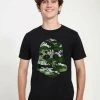 Henry Tiger Unisex STAR WARS VADER - T-Shirt Print - Black
