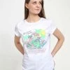 Henry Tiger Damen MARVEL AVENGERS CLASSIC - VACAY AVENGERS - T-Shirt Print - White