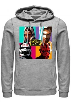 Henry Tiger Unisex STAR WARS CLONE WARS - Kapuzenpullover - Melange Grey