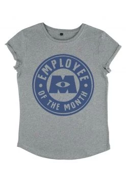 Henry Tiger Damen PIXAR - T-Shirt Print - Melange Grey -Günstiges Henry Tiger Geschäft edc81477ce014179afe840078f101e92