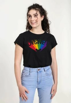 Henry Tiger Damen DISNEY MICKEY MOUSE PRISMA EARS - T-Shirt Print - Black -Günstiges Henry Tiger Geschäft ee50b6bf2b0b4ff190f33f4a288eb528