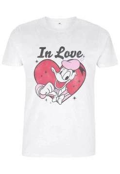 Henry Tiger Unisex DISNEY CLASSICS IN LOVE DONALD - T-Shirt Print - White -Günstiges Henry Tiger Geschäft eed9c9f219f54107b7c19f75b204fb53