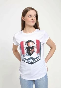 Henry Tiger Damen MARVEL TAKE ON THE MANTLE - T-Shirt Print - White -Günstiges Henry Tiger Geschäft eeff003b39f648e2a54b5533ef550474