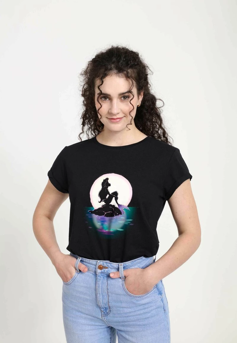 Henry Tiger Damen DISNEY THE LITTLE MERMAID - SUNSET ARIEL - T-Shirt Print - Black 4 Henry Tiger Damen DISNEY THE LITTLE MERMAID - SUNSET ARIEL - T-Shirt Print - Black – Bild 4