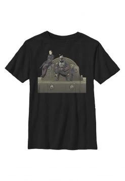 Henry Tiger Unisex STAR WARS THRONE OF FETT - T-Shirt Print - Black