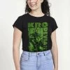 Henry Tiger Damen MARVEL GREEN KRO - T-Shirt Print - Black