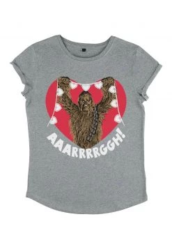 Henry Tiger Damen STAR WARS CHEWIE CRAFTING HEARTS - T-Shirt Print - Melange Grey 8 Henry Tiger Damen STAR WARS CHEWIE CRAFTING HEARTS - T-Shirt Print - Melange Grey -Günstiges Henry Tiger Geschäft f0370446346e4ed2ab88b07a1f51205f