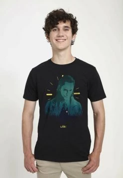 Henry Tiger MARVEL UNISEX LOKI AND LOKI - T-Shirt Print - Black