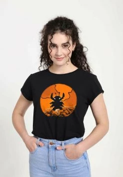 Henry Tiger Damen DISNEY SPOOKY - T-Shirt Print - Black -Günstiges Henry Tiger Geschäft f28eb38fc9e346078997520c4d9df630