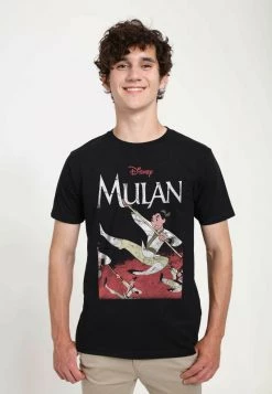 Henry Tiger DISNEY UNISEX MULAN FRAME - T-Shirt Print - Black