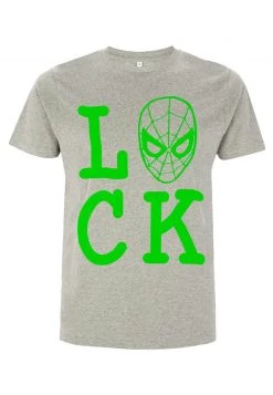 Henry Tiger Unisex MARVEL AVENGERS CLASSIC - SPIDER LUCK - T-Shirt Print - Melange Grey 6 Henry Tiger Unisex MARVEL AVENGERS CLASSIC - SPIDER LUCK - T-Shirt Print - Melange Grey -Günstiges Henry Tiger Geschäft f4306b587c5343b9a28de715584b8f78